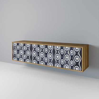 GRAPHITE EYES Mobile TV a 3 Ante in Effetto Rovere