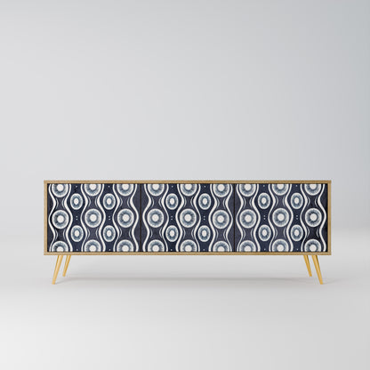 GRAPHITE EYES Mobile TV a 3 Ante in Effetto Rovere