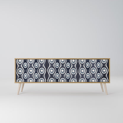 GRAPHITE EYES Mobile TV a 3 Ante in Effetto Rovere