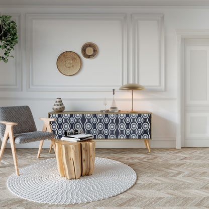 GRAPHITE EYES Mobile TV a 3 Ante in Effetto Rovere