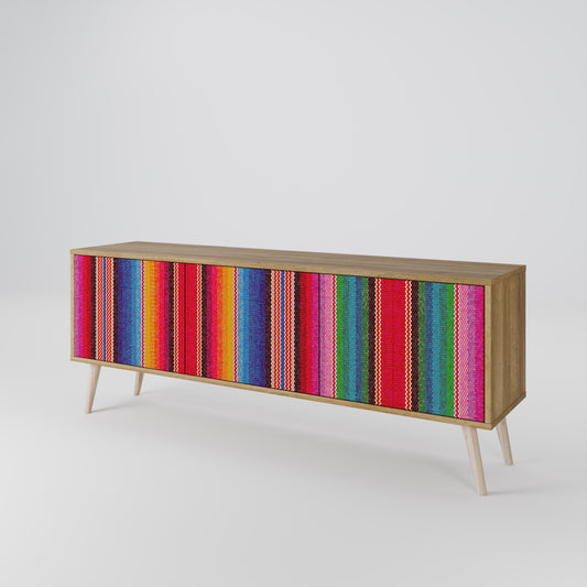 ETHNIC MEXICAN Mobile TV a 3 Ante in Effetto Rovere