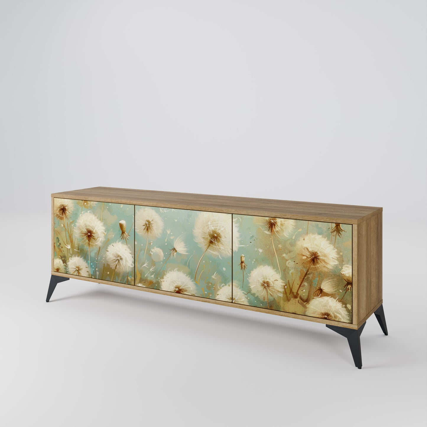 DREAMY MEADOW Mobile TV a 3 Ante in Effetto Rovere