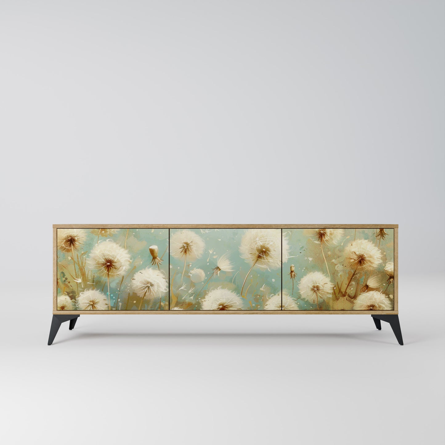 DREAMY MEADOW Mobile TV a 3 Ante in Effetto Rovere