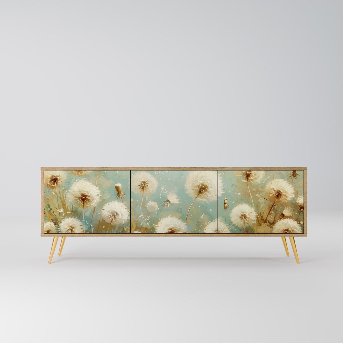 DREAMY MEADOW Mobile TV a 3 Ante in Effetto Rovere