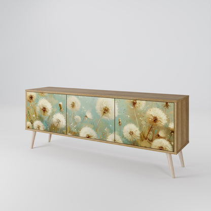 DREAMY MEADOW Mobile TV a 3 Ante in Effetto Rovere