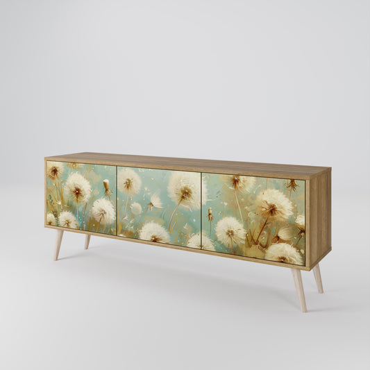 DREAMY MEADOW Mobile TV a 3 Ante in Effetto Rovere