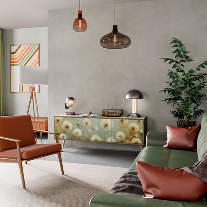 DREAMY MEADOW Mobile TV a 3 Ante in Effetto Rovere