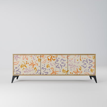 SPRING WHIMSY Mobile TV a 3 Ante in Effetto Rovere