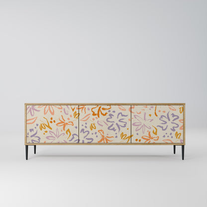 SPRING WHIMSY Mobile TV a 3 Ante in Effetto Rovere