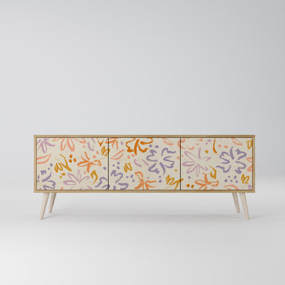 SPRING WHIMSY Mobile TV a 3 Ante in Effetto Rovere