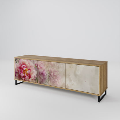 PEONY WHISPER Mobile TV a 3 Ante in Effetto Rovere