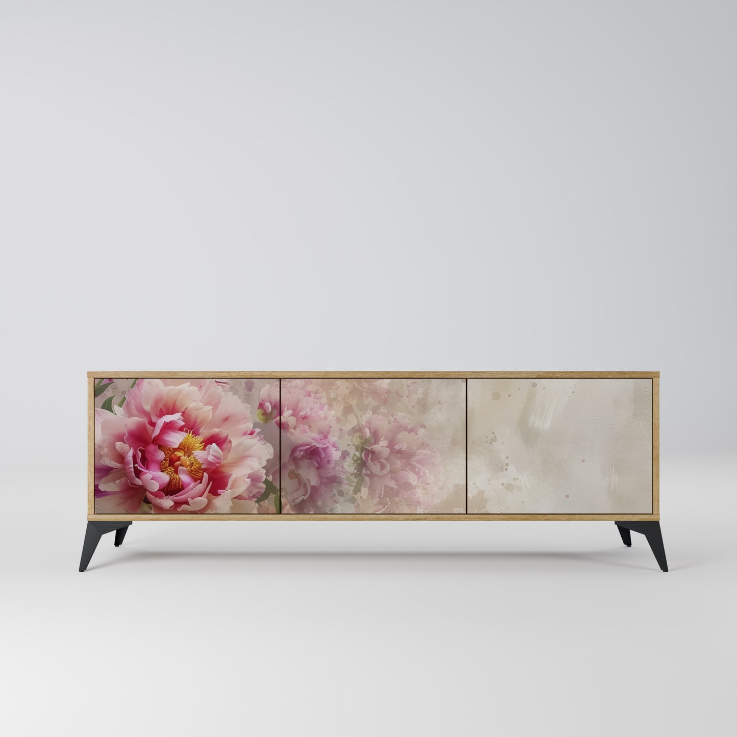 PEONY WHISPER Mobile TV a 3 Ante in Effetto Rovere