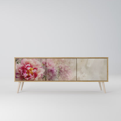PEONY WHISPER Mobile TV a 3 Ante in Effetto Rovere