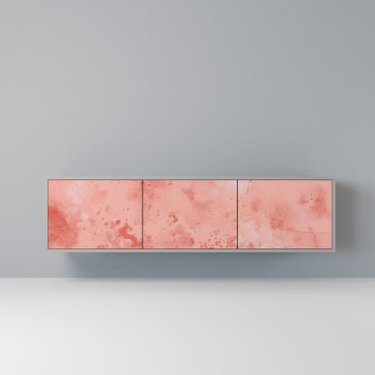 CRANE DANCE 3-Door TV Stand in Grey Finish