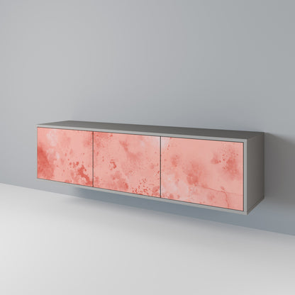 CRANE DANCE 3-Door TV Stand in Grey Finish