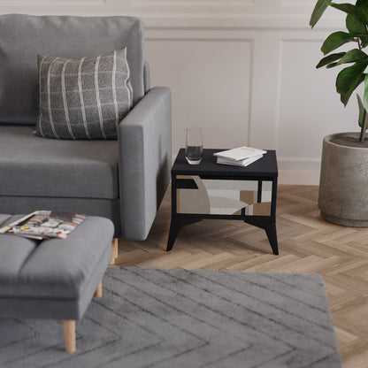 DELICATE MEMENTO Comodino in Finitura Nera