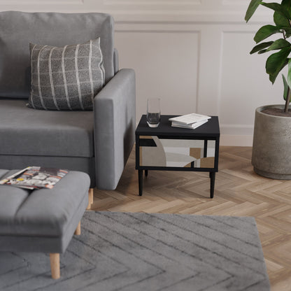 DELICATE MEMENTO Comodino in Finitura Nera