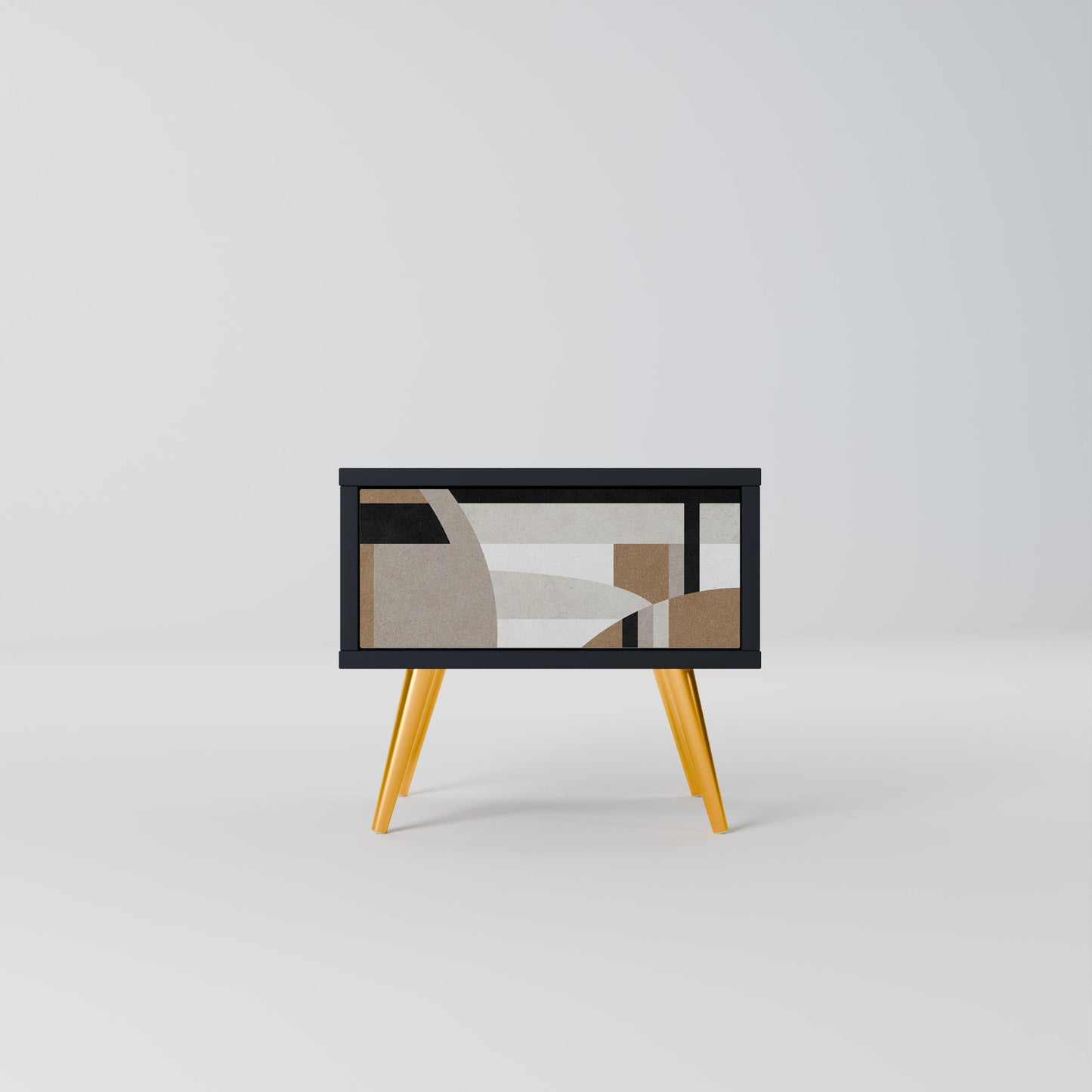 DELICATE MEMENTO Comodino in Finitura Nera