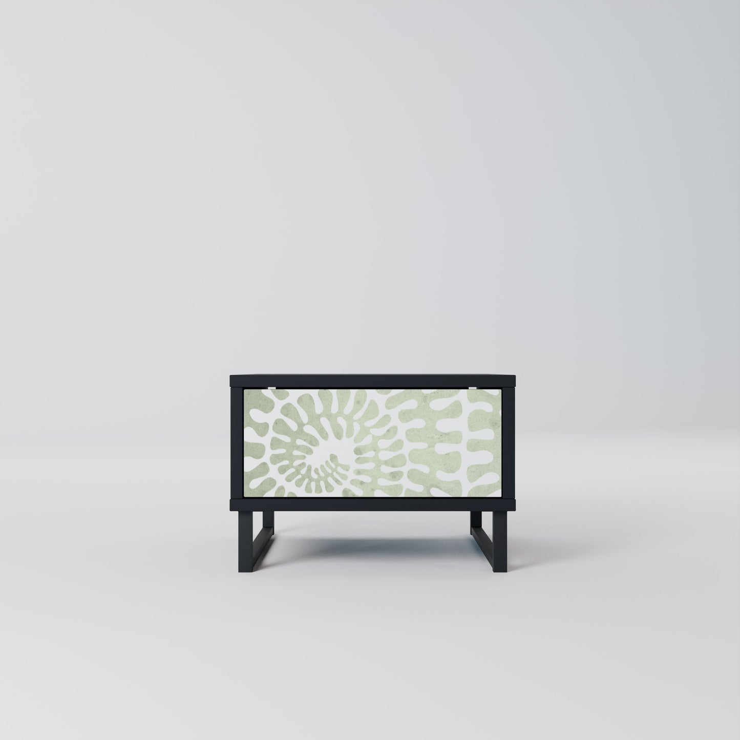 HELIX DANCE Comodino in Finitura Nera