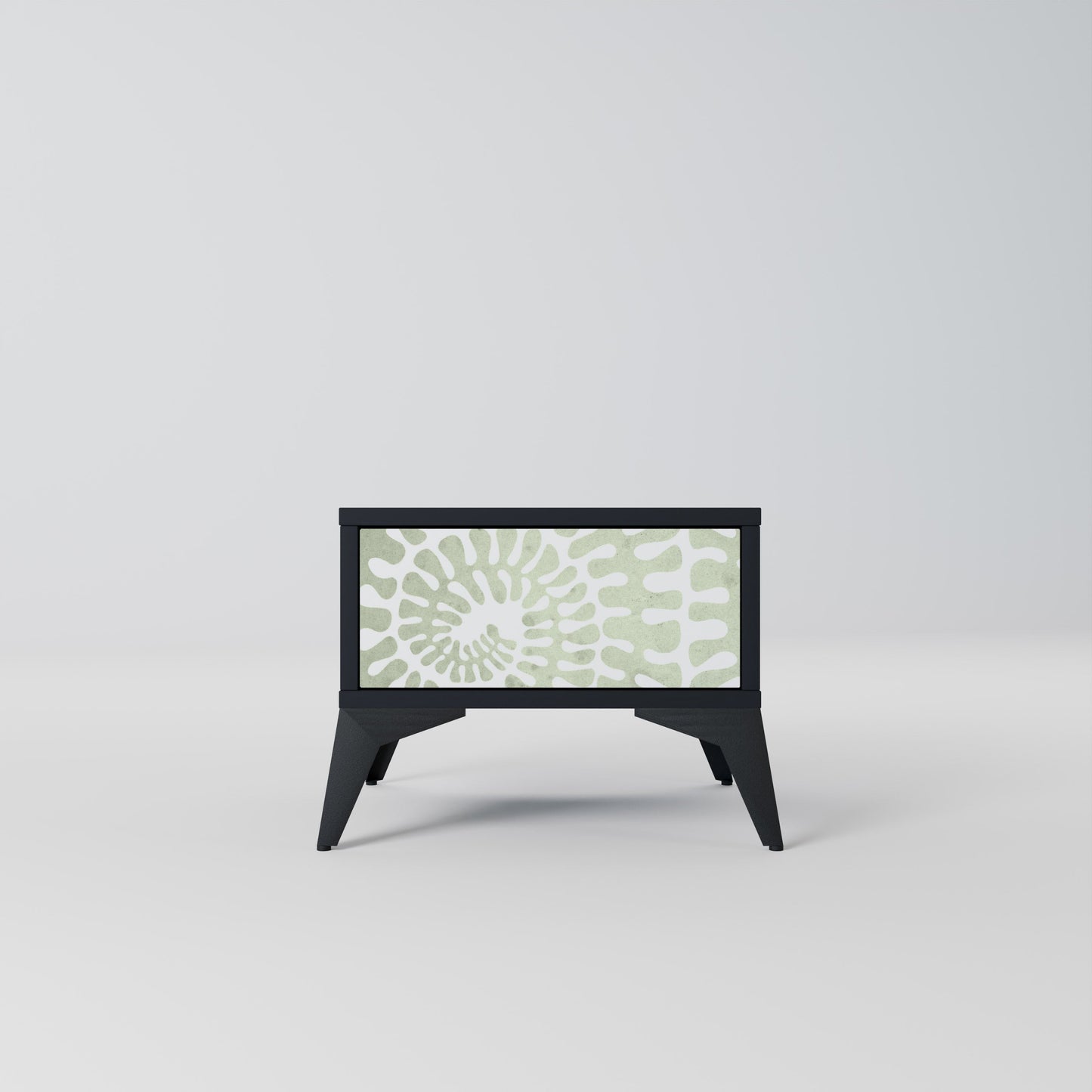 HELIX DANCE Comodino in Finitura Nera