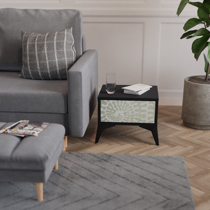 HELIX DANCE Comodino in Finitura Nera