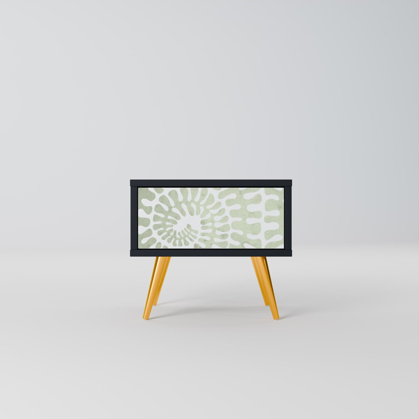 HELIX DANCE Comodino in Finitura Nera