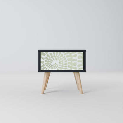 HELIX DANCE Comodino in Finitura Nera