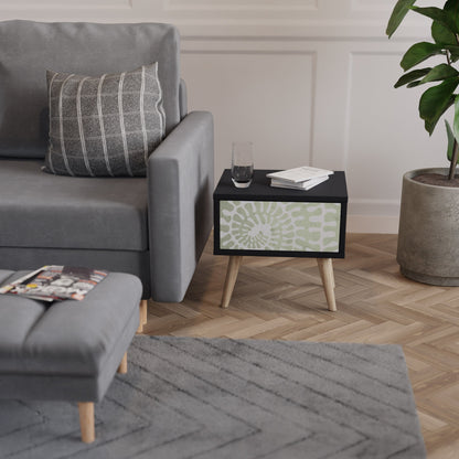 HELIX DANCE Comodino in Finitura Nera