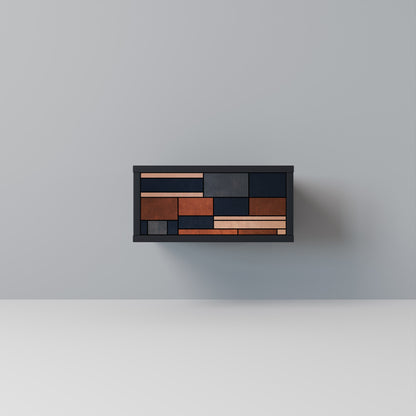 INTREPID FORMATION Nightstand in Black Finish