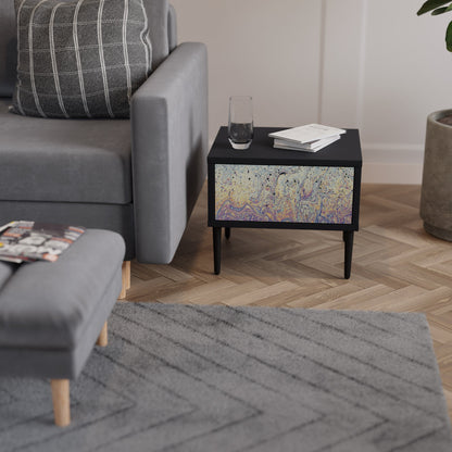 MOSAIC OF COLORS Comodino in Finitura Nera