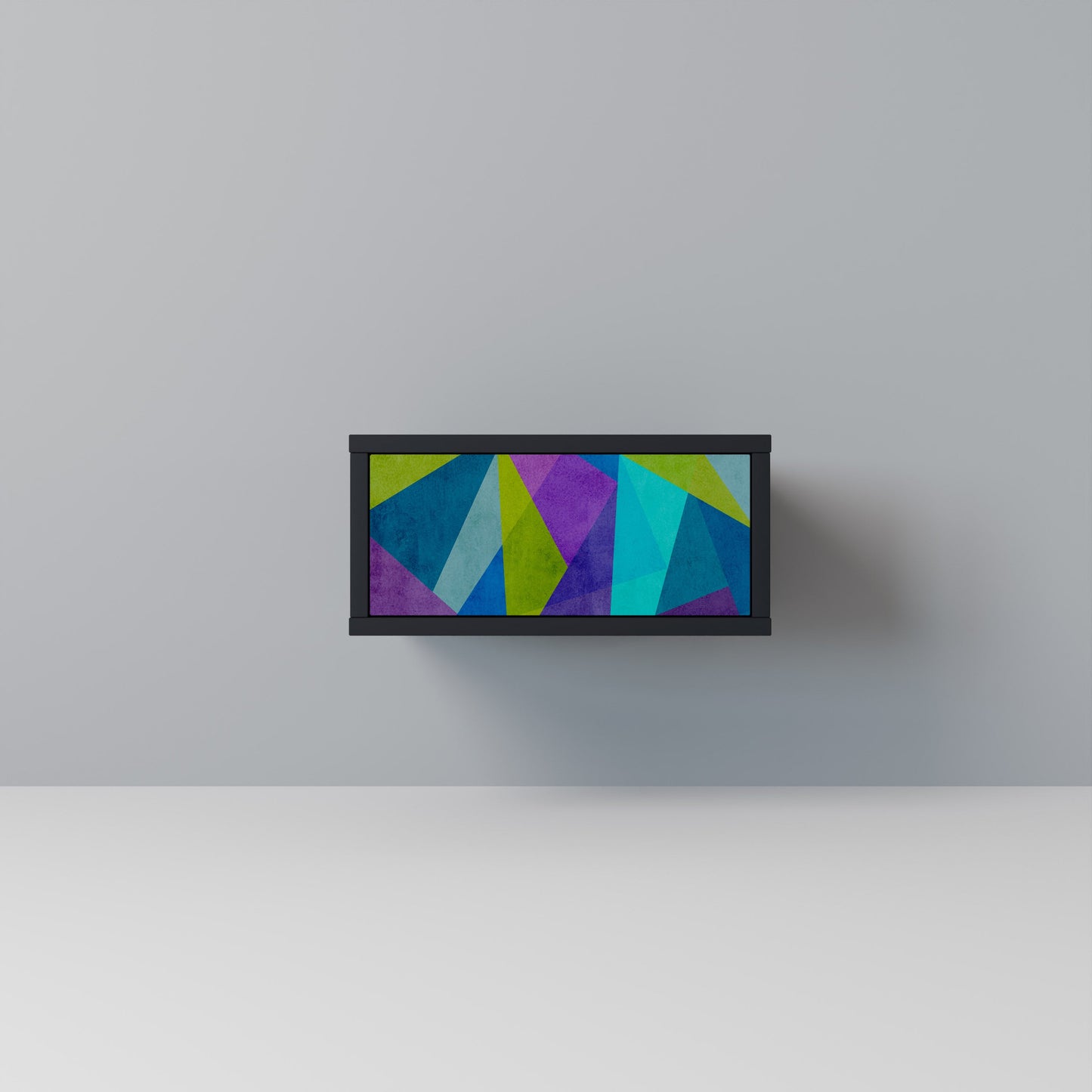 COLD SHOWCASE Comodino in Finitura Nera