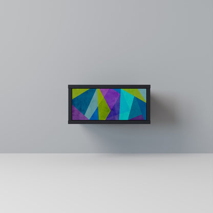 COLD SHOWCASE Comodino in Finitura Nera