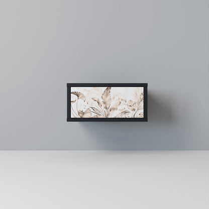 WILD TENDERNESS Nightstand in Black Finish