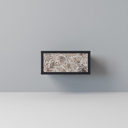 PASSING TIME Comodino in Finitura Nera