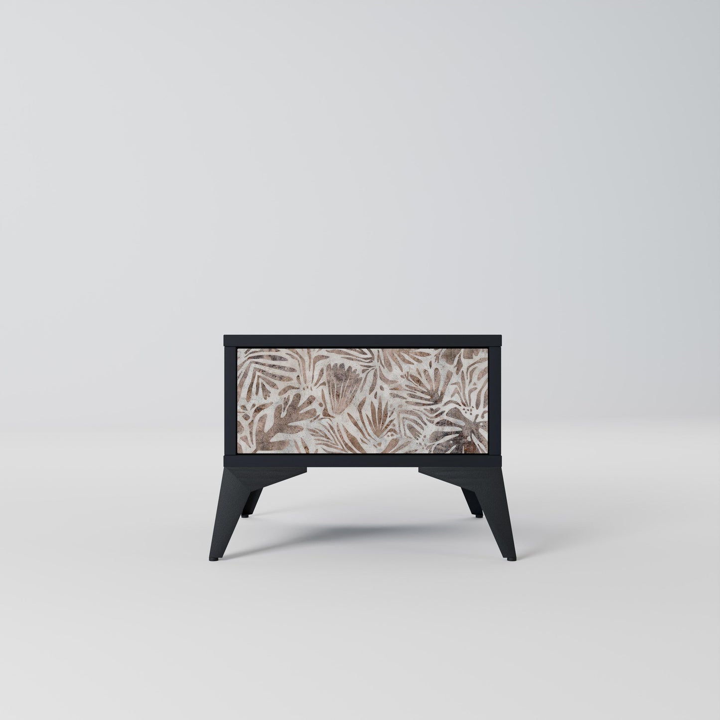 PASSING TIME Comodino in Finitura Nera