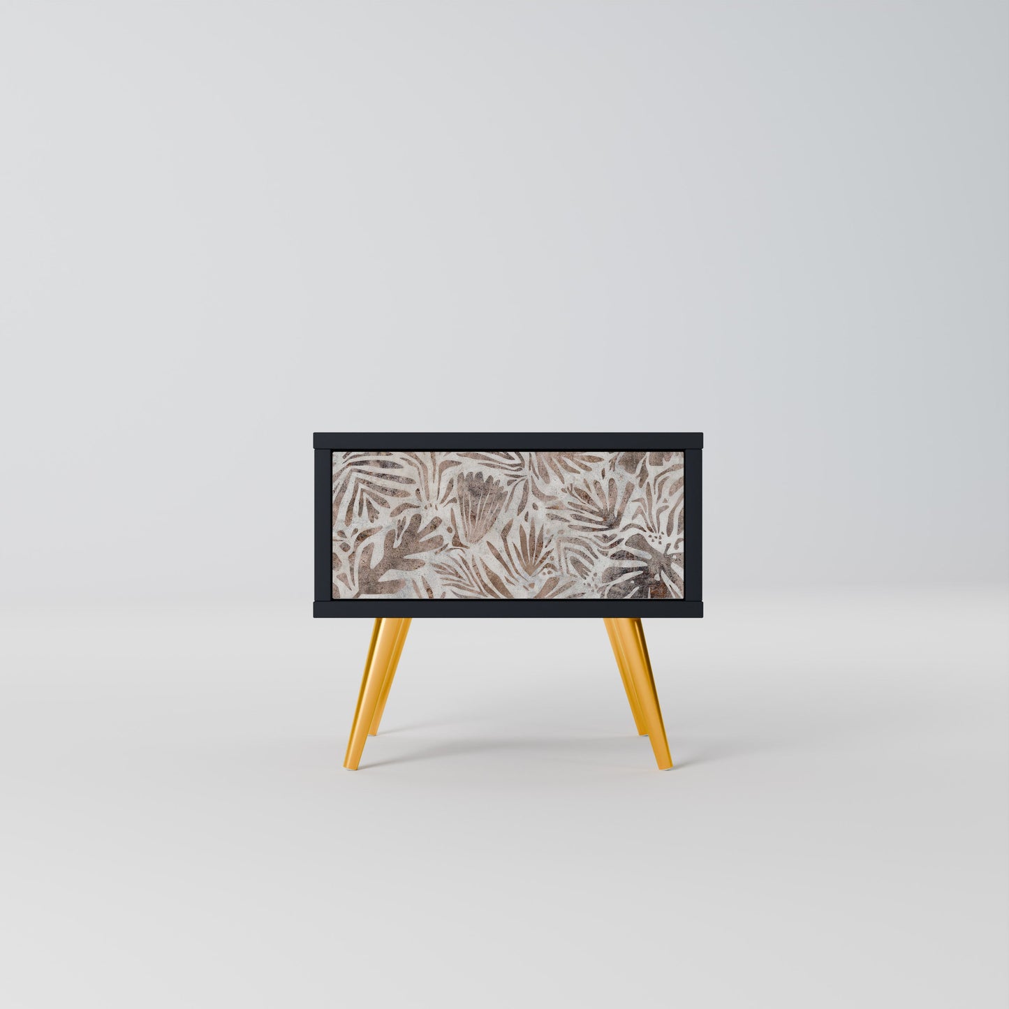 PASSING TIME Comodino in Finitura Nera