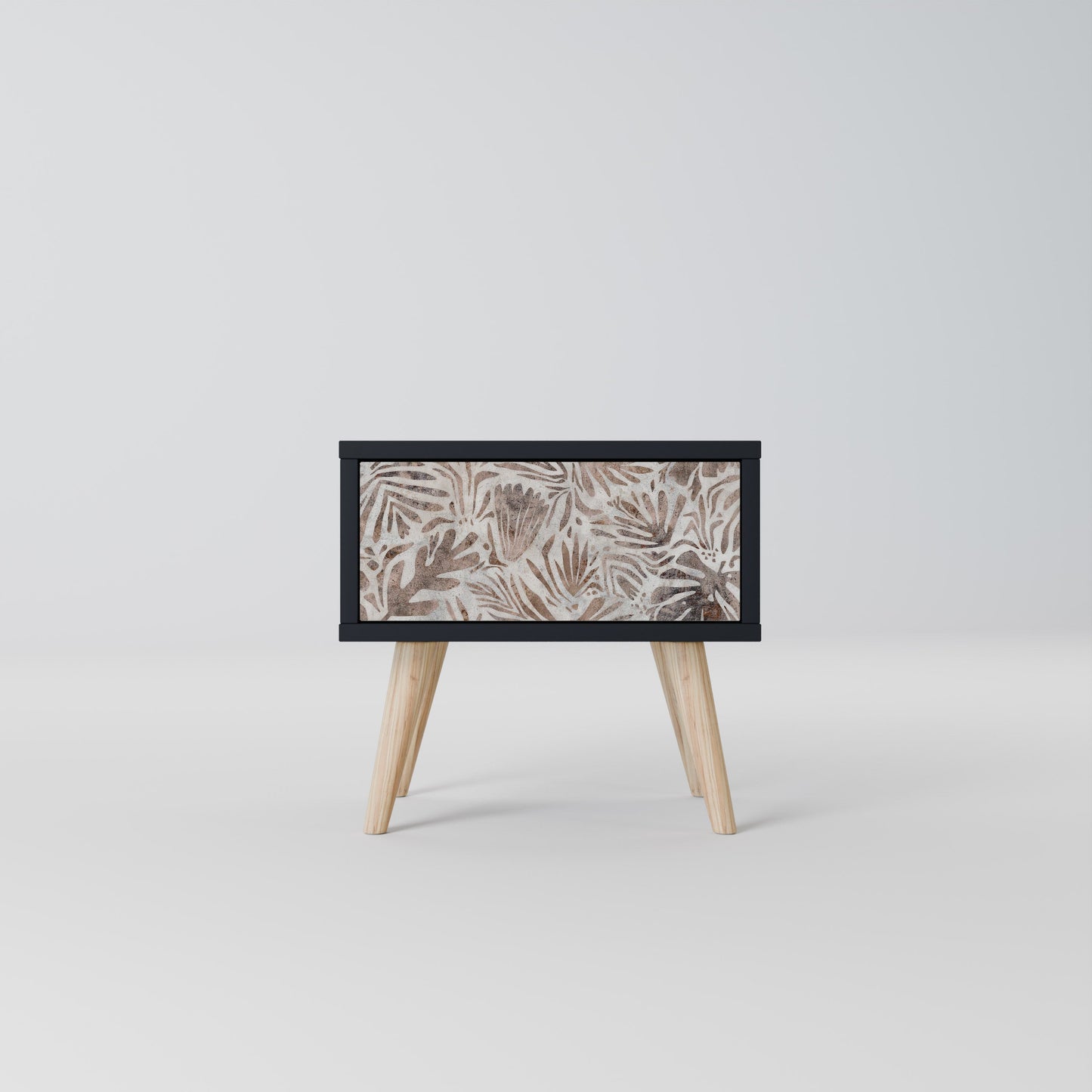 PASSING TIME Comodino in Finitura Nera