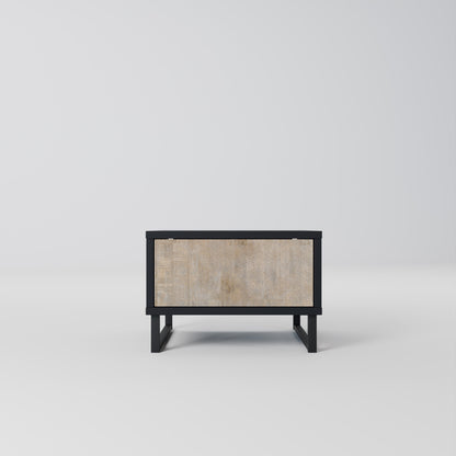 SCREEN ERROR Comodino in Finitura Nera