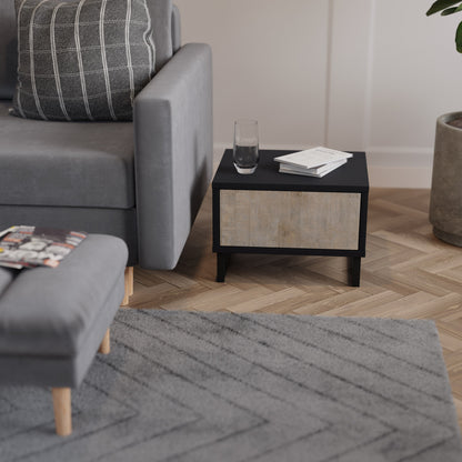 SCREEN ERROR Comodino in Finitura Nera