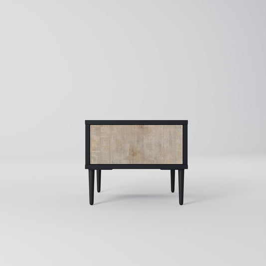 SCREEN ERROR Comodino in Finitura Nera