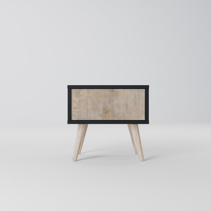 SCREEN ERROR Comodino in Finitura Nera