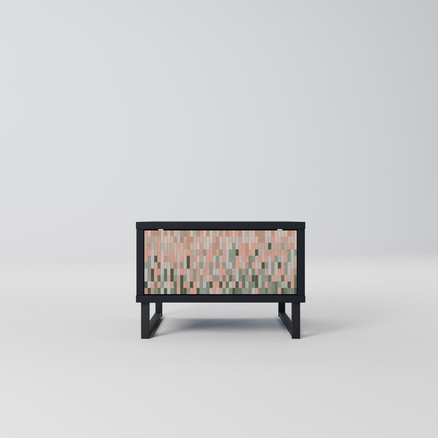 BUILDING THE FUTURE Comodino in Finitura Nera