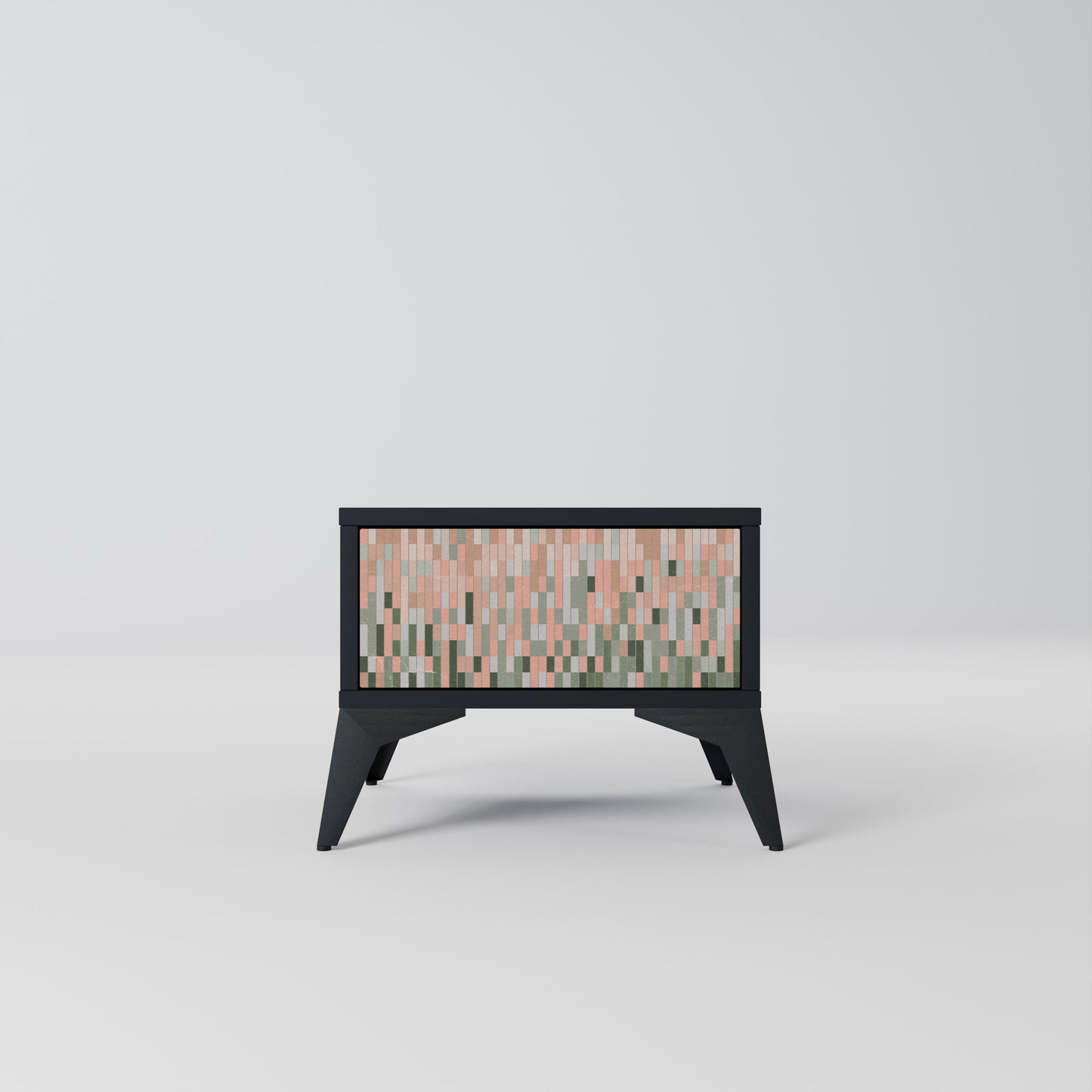 BUILDING THE FUTURE Comodino in Finitura Nera