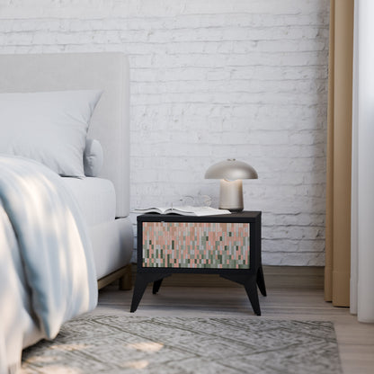 BUILDING THE FUTURE Comodino in Finitura Nera