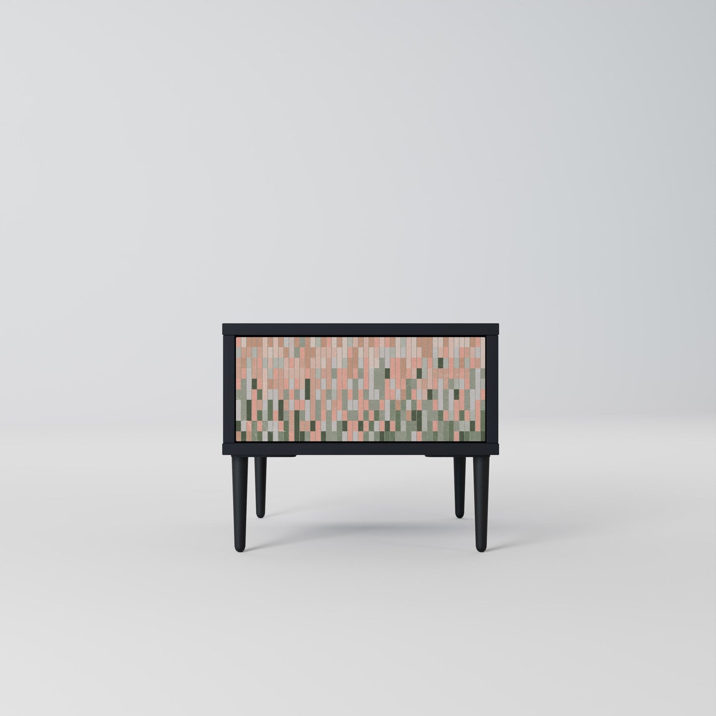 BUILDING THE FUTURE Comodino in Finitura Nera