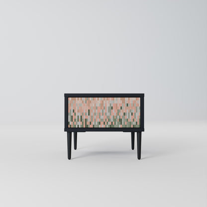 BUILDING THE FUTURE Comodino in Finitura Nera