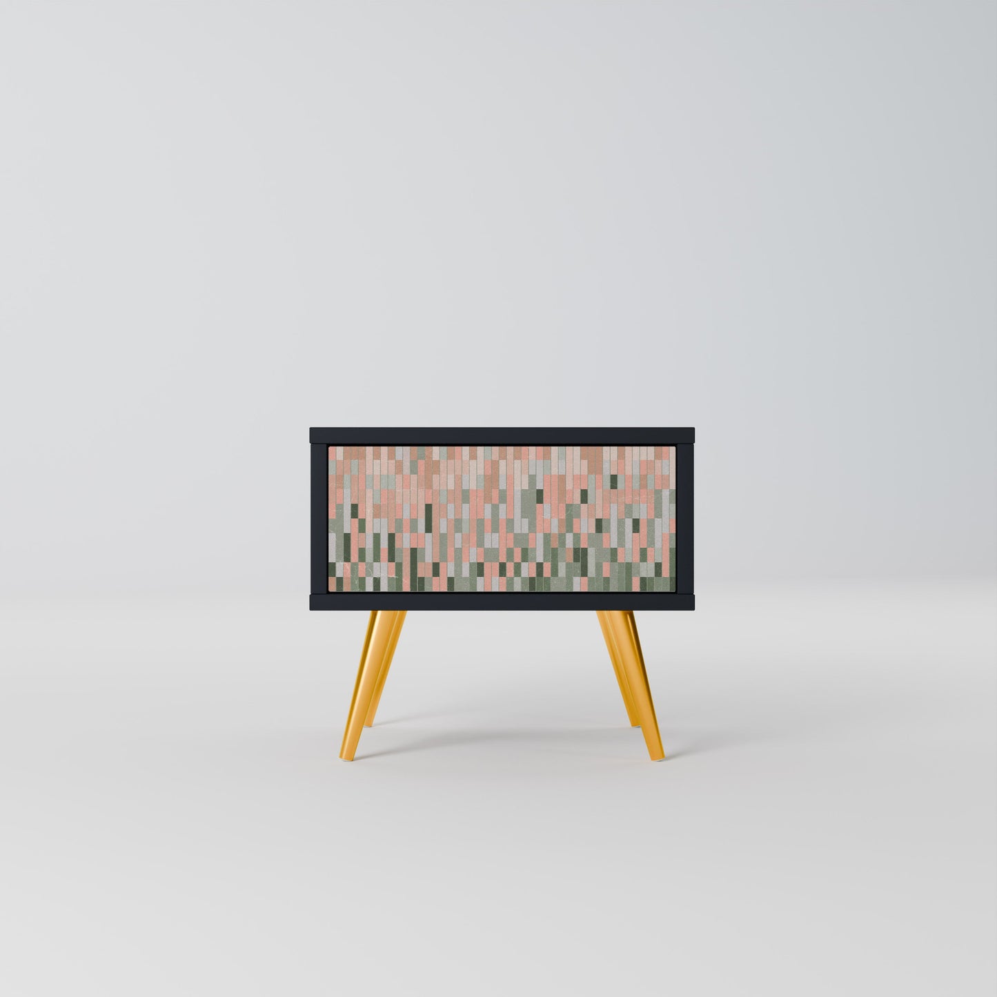 BUILDING THE FUTURE Comodino in Finitura Nera