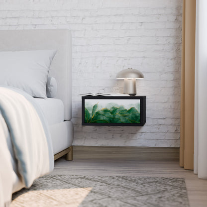 EXPENSIVE NATURE Comodino in Finitura Nera