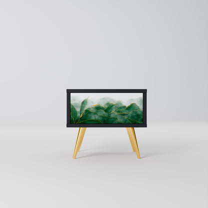 EXPENSIVE NATURE Comodino in Finitura Nera