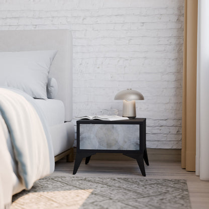 MUTED ARC Comodino in Finitura Nera